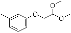 1-(2,2-Dimethoxyethoxy)-3-methylbenzene molecular structure (CAS 864684-72-0)