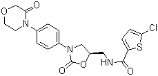 5-R-利伐沙班分子结构 (CAS 865479-71-6)