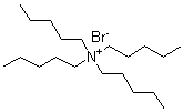 四戊基溴化铵分子结构 (CAS 866-97-7)