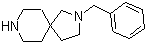 2-(苯基甲基)-2,8-二氮杂螺[4.5]癸烷分子结构 (CAS 867009-61-8)
