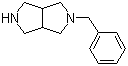 3-苄基-3,7-二氮杂双环[3.3.0]辛烷分子结构 (CAS 86732-22-1)
