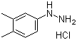 3,4-二甲基苯肼盐酸盐分子结构 (CAS 86746-50-1)