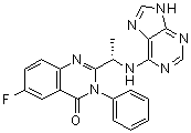 Acalisib分子结构 (CAS 870281-34-8)