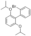 2-Bromo-2',6'-diisopropoxy-1,1'-biphenyl molecular structure (CAS 870703-70-1)