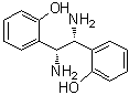 2,2'-[(1R,2R)-1,2-diamino-1,2-ethanediyl]bisphenol molecular structure (CAS 870991-70-1)