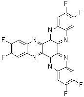 2,3,8,9,14,15-Hexafluoro-5,6,11,12,17,18-hexaazatrinaphthylene molecular structure (CAS 872140-95-9)