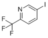 5-碘-2-(三氟甲基)吡啶分子结构 (CAS 873107-98-3)