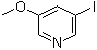 3-Iodo-5-methoxypyridine molecular structure (CAS 873302-36-4)