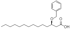 (R)-3-Benzyloxymyristic acid molecular structure (CAS 87357-67-3)