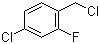 4-Chloro-2-fluorobenzyl chloride molecular structure (CAS 87417-71-8)