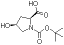 N-Boc-cis-4-Hydroxy-L-proline molecular structure (CAS 87691-27-8)