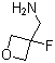 3-氟-3-氧杂环丁烷甲胺分子结构 (CAS 883311-82-8)