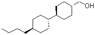 (trans,trans)-4'-Butyl-[1,1'-bicyclohexyl]-4-methanol molecular structure (CAS 88416-94-8)