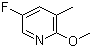 5-氟-2-甲氧基-3-甲基吡啶分子结构 (CAS 884494-89-7)
