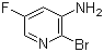 2-溴-3-氨基-5-氟吡啶分子结构 (CAS 884495-03-8)