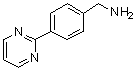 4-(2-嘧啶基)苯甲胺分子结构 (CAS 885466-44-4)