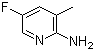 2-氨基-3-甲基-5-氟吡啶分子结构 (CAS 886365-56-6)