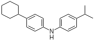 4-Cyclohexyl-N-[4-(1-methylethyl)phenyl]benzenamine molecular structure (CAS 886365-92-0)