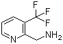 (3-(三氟甲基)吡啶-2-基)甲胺分子结构 (CAS 886371-24-0)