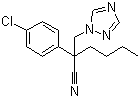 Myclobutanil molecular structure (CAS 88671-89-0)