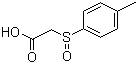 (R)-[(4-甲基苯基)亚磺酰基]乙酸分子结构 (CAS 88981-65-1)