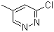 3-氯-5-甲基哒嗪分子结构 (CAS 89283-31-8)