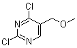 2,4-Dichloro-5-(methoxymethyl)pyrimidine molecular structure (CAS 89380-14-3)