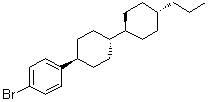 4-Bromo-1-[trans-4-(trans-4-propylcyclohexyl)cyclohexyl]benzene molecular structure (CAS 89409-95-0)