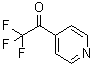 2,2,2-三氟-1-(4-吡啶基)乙酮分子结构 (CAS 896137-18-1)