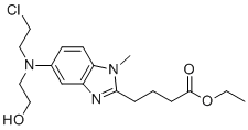 苯达莫司汀单羟基酸乙基酯分子结构 (CAS 898224-95-8)