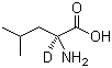 L-亮氨酸-2-D1分子结构 (CAS 89836-93-1)