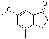 2,3-二氢-6-甲氧基-4-甲基-1H-茚-1-酮分子结构 (CAS 89837-18-3)