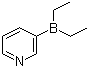 二乙基(3-吡啶基)硼烷分子结构 (CAS 89878-14-8)