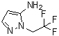 1-(2,2,2-三氟乙基)-1H-吡唑-5-胺分子结构 (CAS 899899-13-9)