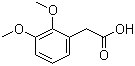 2,3-二甲氧基苯乙酸分子结构 (CAS 90-53-9)