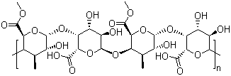果胶分子结构 (CAS 9000-69-5)
