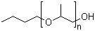 Polypropylene glycol monobutyl ether molecular structure (CAS 9003-13-8)