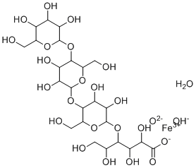 Ferinject molecular structure (CAS 9007-72-1)