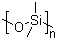 Poly(dimethylsiloxane) molecular structure (CAS 9016-00-6)