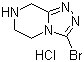 3-溴-5,6,7,8-四氢-[1,2,4]三唑并[4,3-a]吡嗪盐酸盐分子结构 (CAS 903130-08-5)