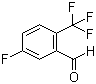 5-氟-2-三氟甲基苯甲醛分子结构 (CAS 90381-08-1)