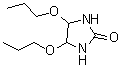 4,5-二丙氧基-2-咪唑烷酮分子结构 (CAS 90729-15-0)