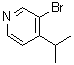 3-Bromo-4-(1-methylethyl)pyridine molecular structure (CAS 90731-96-7)