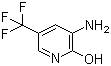 3-氨基-2-羟基-5-(三氟甲基)吡啶分子结构 (CAS 90778-25-9)