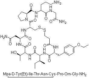 阿托西班分子结构 (CAS 90779-69-4)