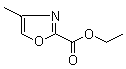 4-甲基恶唑-2-羧酸乙酯分子结构 (CAS 90892-99-2)