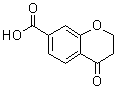3,4-二氢-4-氧代-2H-1-苯并吡喃-7-羧酸分子结构 (CAS 90921-09-8)