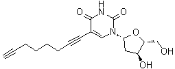 2'-Deoxy-5-(1,7-octadiyn-1-yl)uridine molecular structure (CAS 909398-18-1)