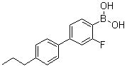 [3-Fluoro-4'-propylbiphenyl-4-yl]boronic acid molecular structure (CAS 909709-42-8)