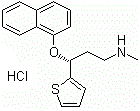 (R)-度洛西汀盐酸盐分子结构 (CAS 910138-96-4)